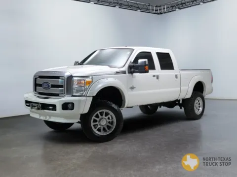 Another view of 2015 Ford Super Duty F-350 SRW Platinum FX4 6.7L Power Stroke 4x4 for sale in Mansfield, TX at North Texas Truck Stop