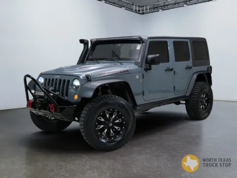 Another view of 2014 Jeep Wrangler Unlimited Rubicon X 3.6L 4x4 for sale in Mansfield, TX at North Texas Truck Stop