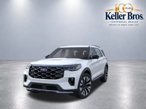 Another view of 2026 Ford Explorer Platinum for sale in Lititz, PA at Keller Bros Auto Co