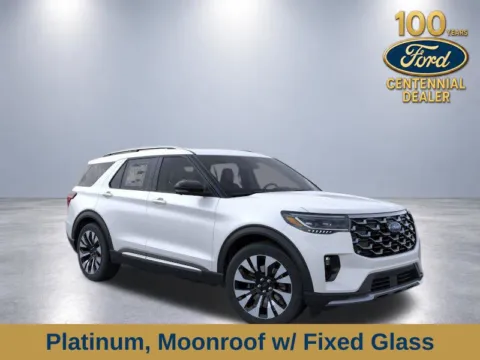 White 2026 Ford Explorer Platinum for sale in Lebanon, PA