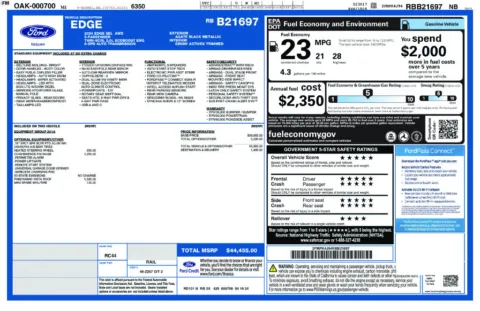 More photos of 2024 Ford Edge SEL at Keller Bros Motor Co, PA