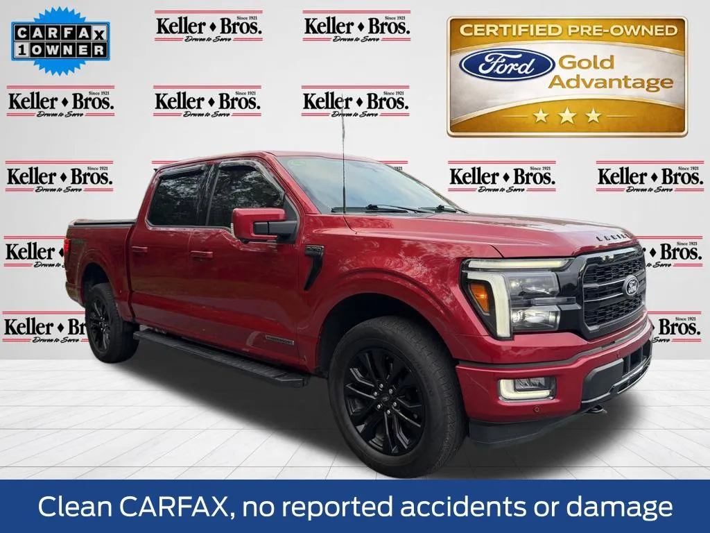 Red 2024 Ford F-150 Lariat for sale in Lebanon, PA