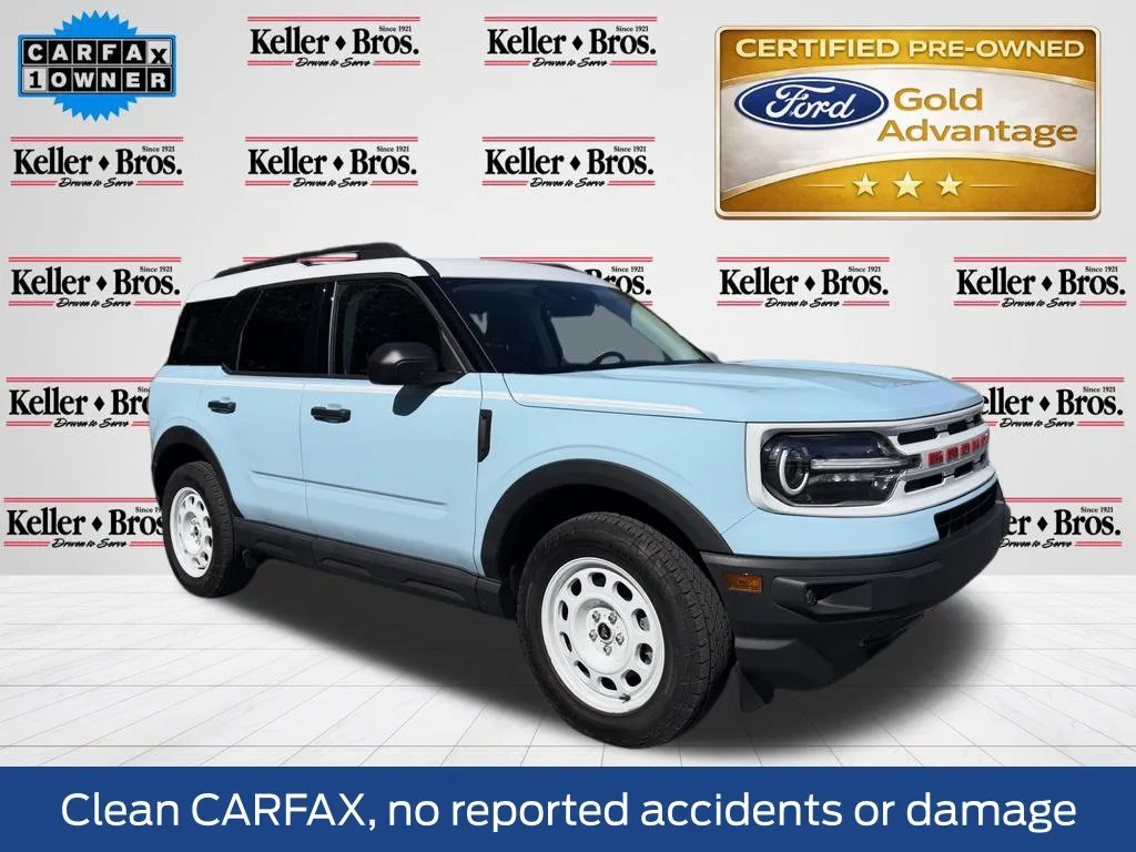 Blue 2024 Ford Bronco Sport Heritage for sale in Lebanon, PA