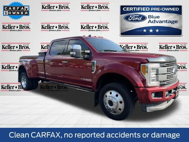 Red 2019 Ford F-450SD Platinum for sale in Lebanon, PA