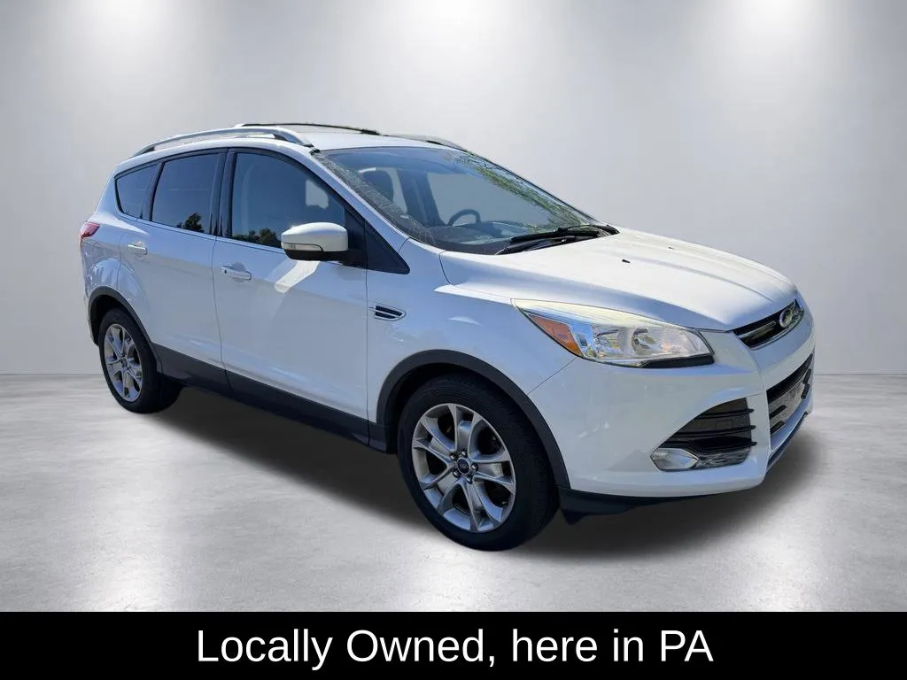 White 2016 Ford Escape Titanium for sale in Lebanon, PA