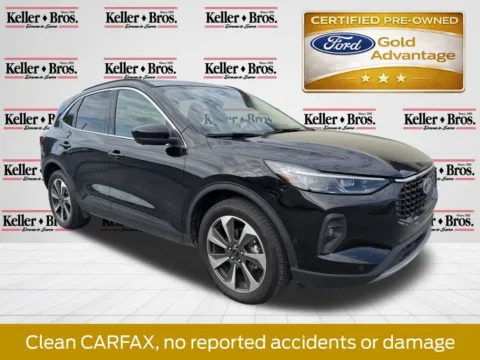 Black 2024 Ford Escape Platinum for sale in Lititz, PA