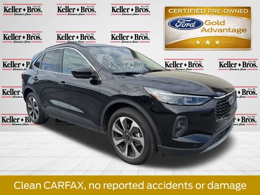 Black 2024 Ford Escape Platinum for sale in Lititz, PA