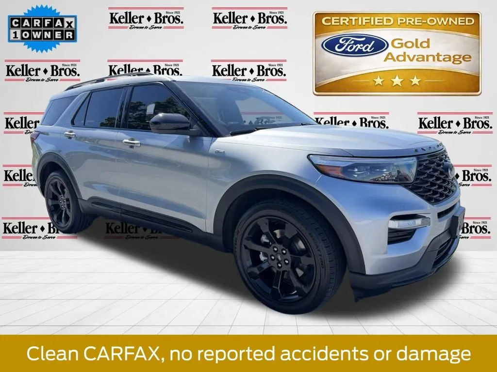 Silver 2023 Ford Explorer ST-Line for sale in Lititz, PA