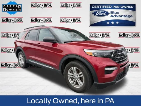 Red 2020 Ford Explorer XLT for sale in Lititz, PA