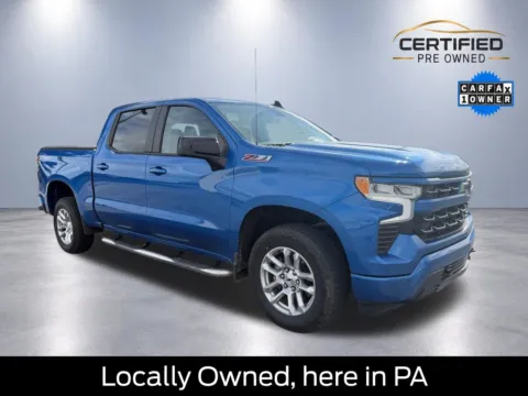 Blue 2022 Chevrolet Silverado 1500 RST for sale in Lititz, PA