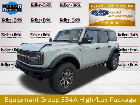 More photos of 2024 Ford Bronco Badlands at Keller Bros Auto Co, PA
