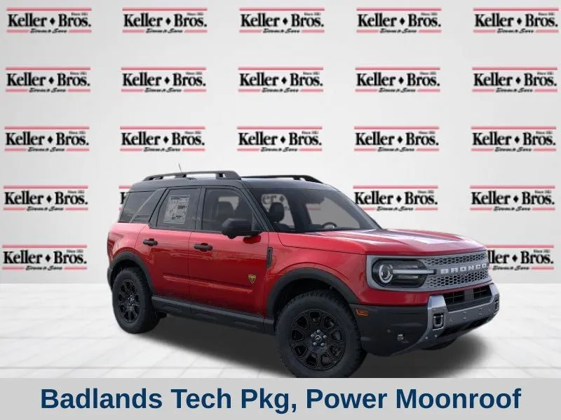 Red 2026 Ford Bronco Sport Badlands for sale in Lititz, PA