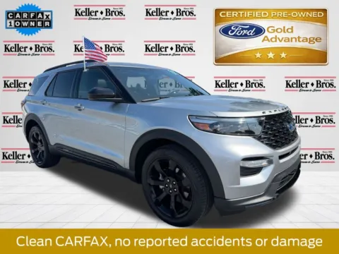 Silver 2024 Ford Explorer ST-Line for sale in Lititz, PA
