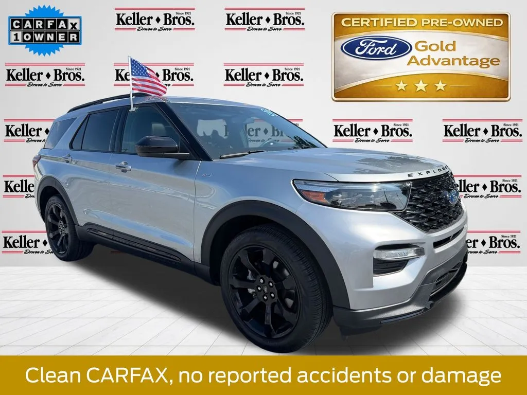 Silver 2024 Ford Explorer ST-Line for sale in Lititz, PA