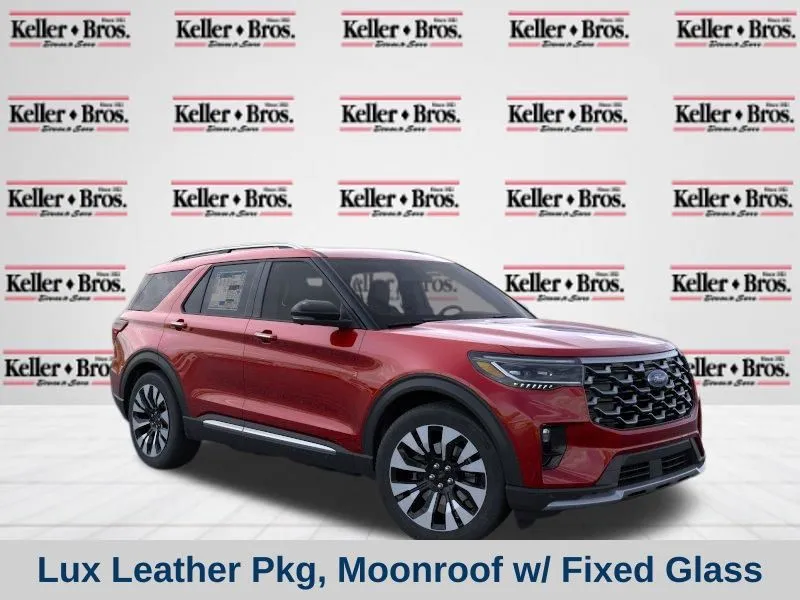 Red 2026 Ford Explorer Platinum for sale in Lititz, PA