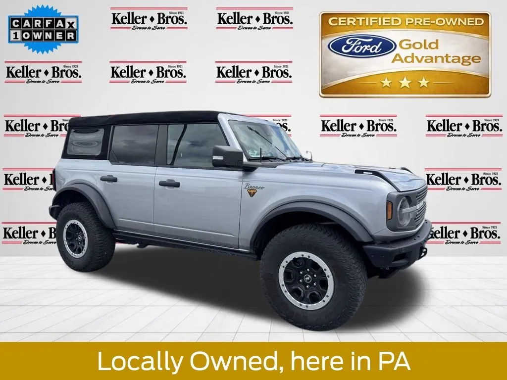 Silver 2024 Ford Bronco Badlands for sale in Lititz, PA