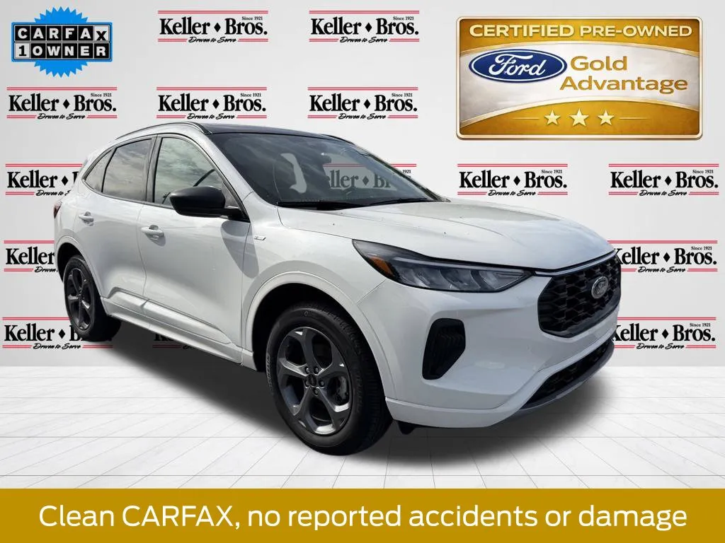 White 2024 Ford Escape ST-Line for sale in Lititz, PA