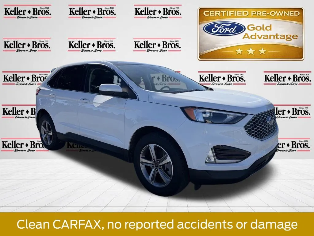 White 2024 Ford Edge SEL for sale in Lititz, PA