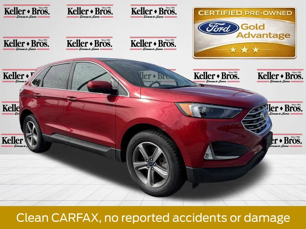 Red 2022 Ford Edge SEL for sale in Lititz, PA