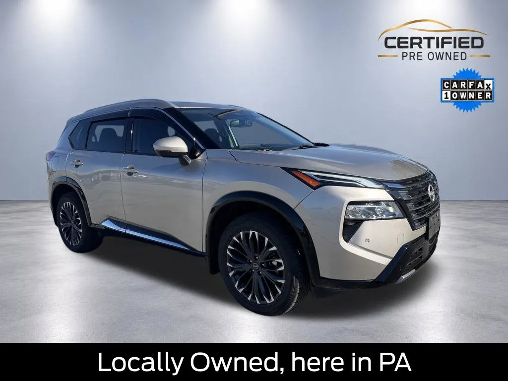 Silver 2024 Nissan Rogue Platinum for sale in Lititz, PA