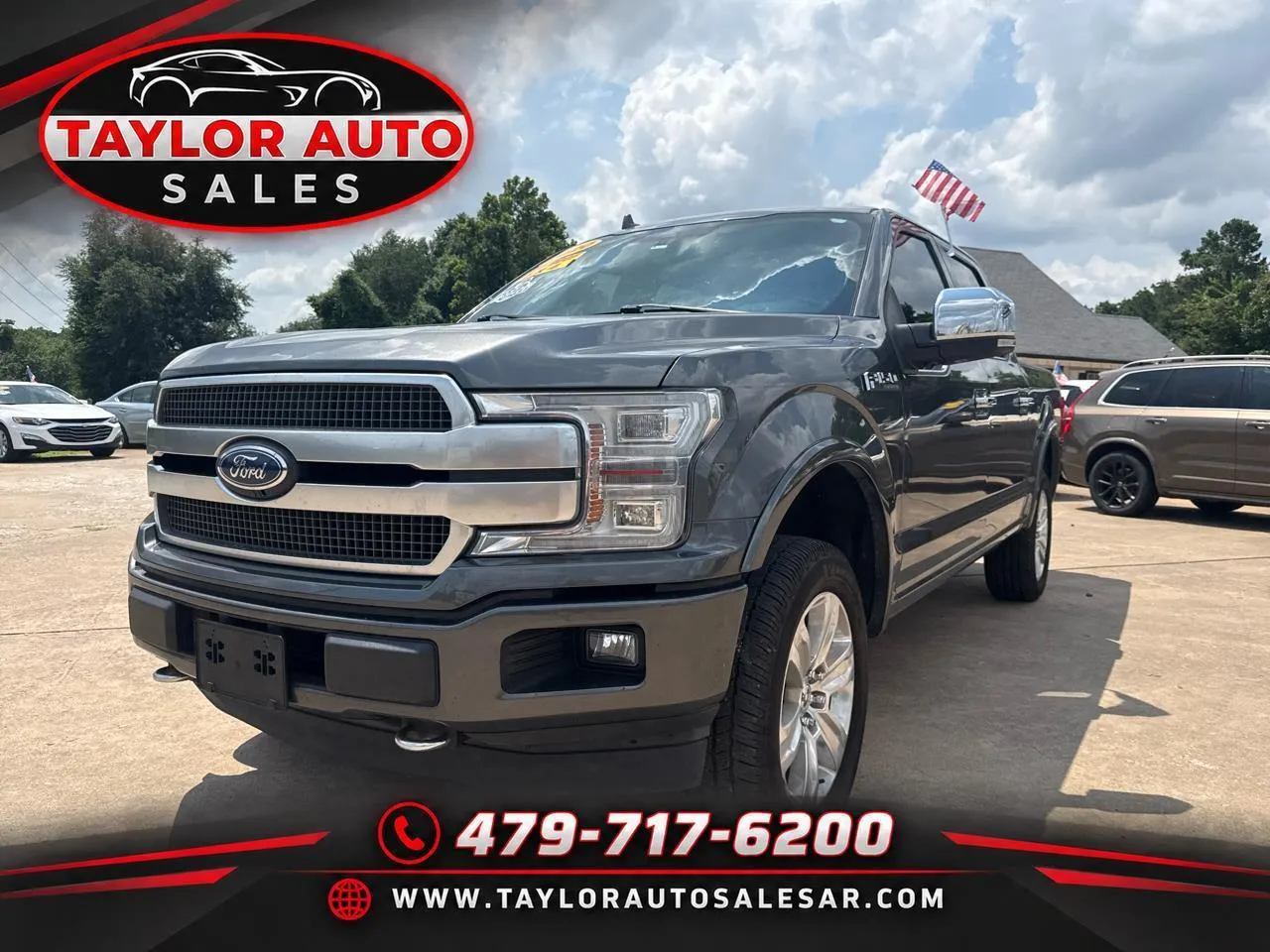 Gray 2020 FORD F-150 Platinum for sale in Springdale, AR