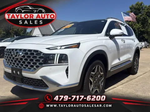 White 2021 HYUNDAI SANTA FE LIMITED for sale in Springdale, AR