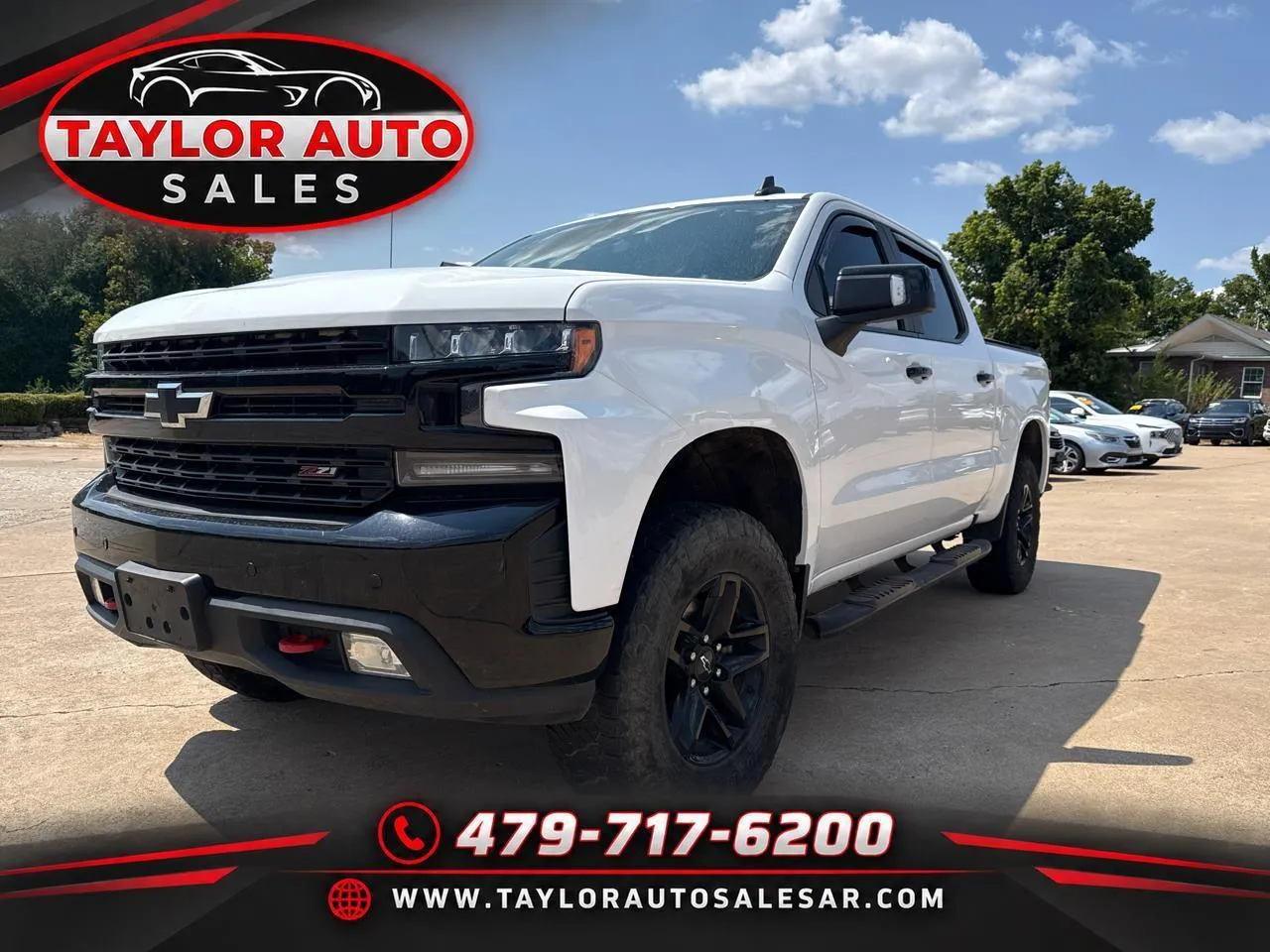 White 2020 CHEVROLET SILVERADO 1500 LT TRAIL BOSS for sale in Springdale, AR