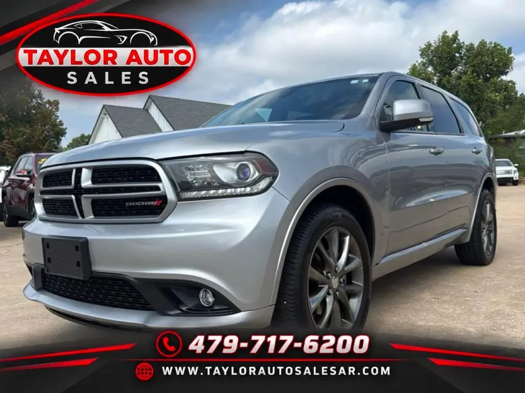 Silver 2017 DODGE DURANGO GT for sale in Springdale, AR