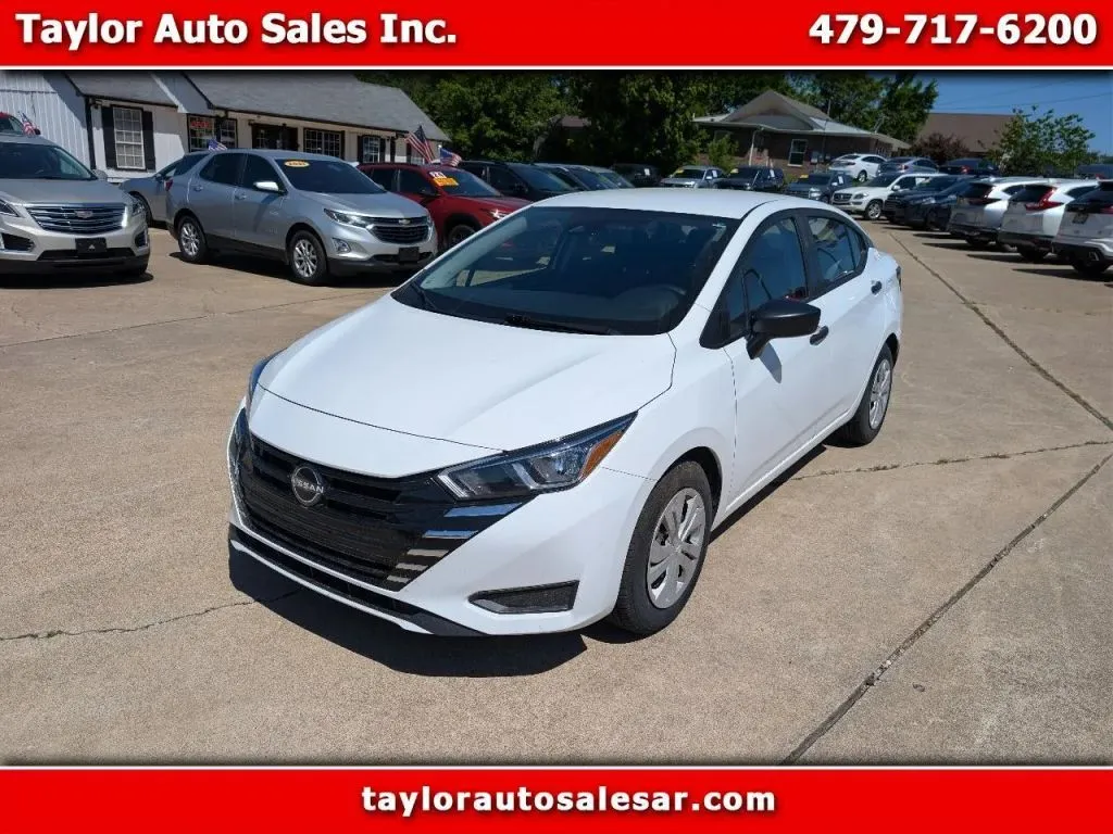 White 2024 NISSAN VERSA S for sale in Springdale, AR