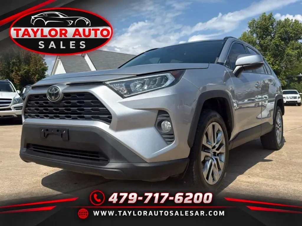 Silver 2019 TOYOTA RAV4 XLE PREMIUM for sale in Springdale, AR