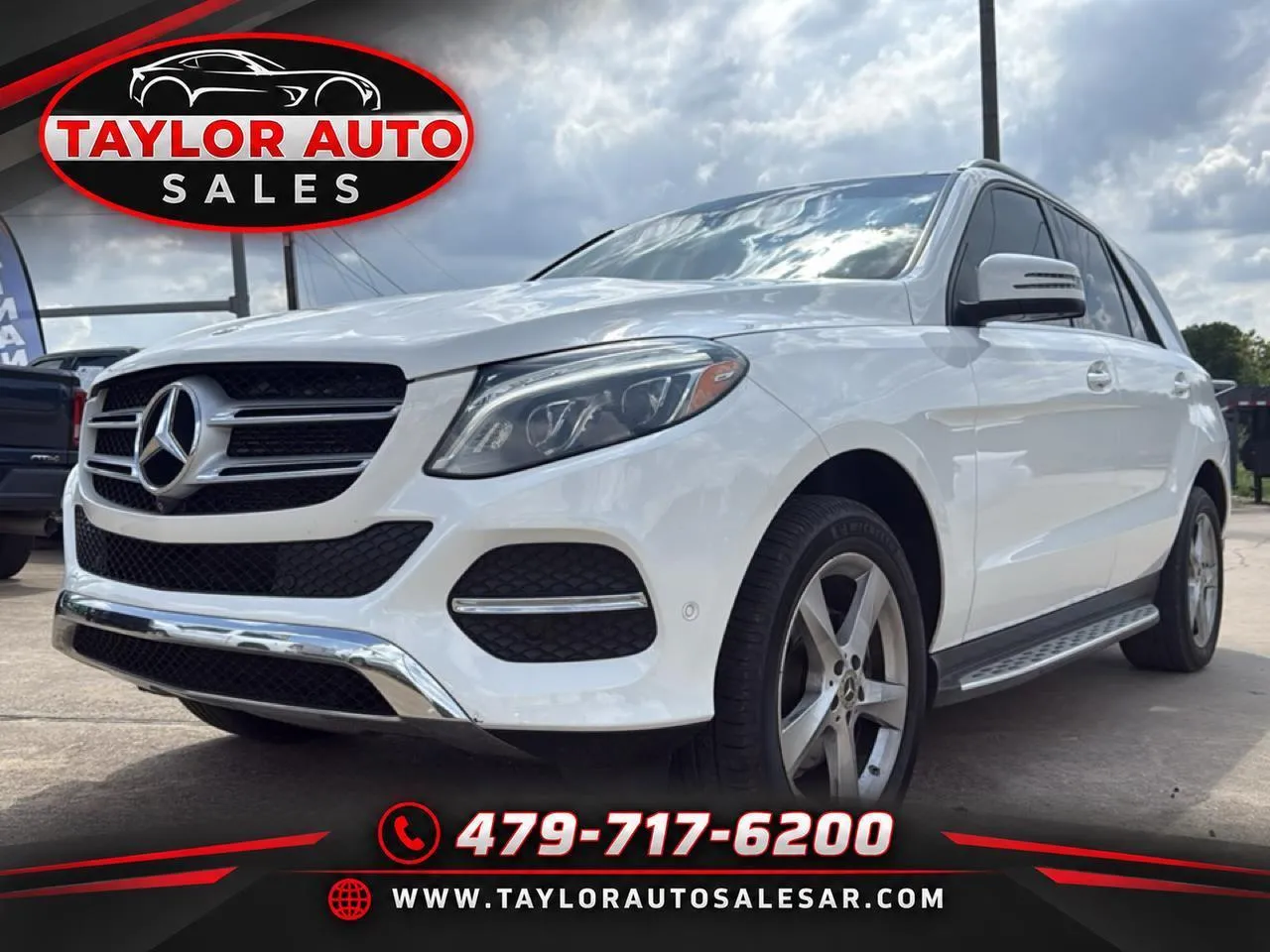White 2018 MERCEDES-BENZ GLE 350 4MATIC for sale in Springdale, AR