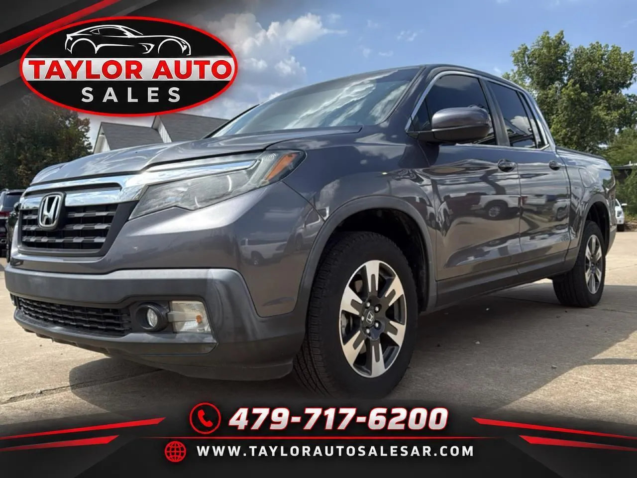 Gray 2019 HONDA RIDGELINE RTL for sale in Springdale, AR