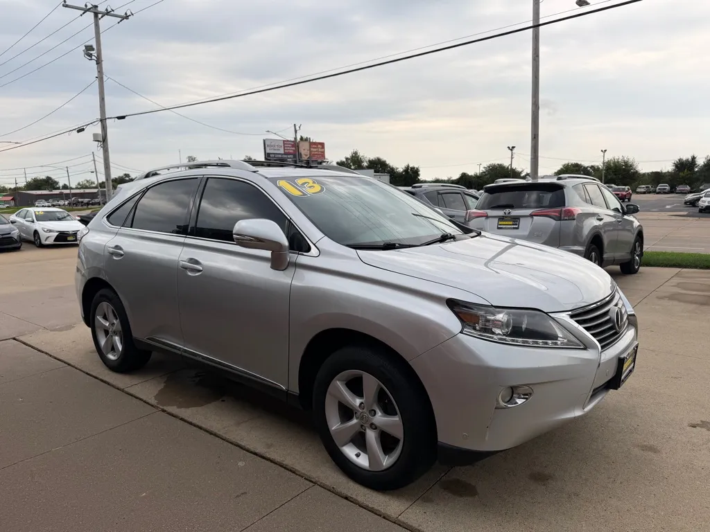 Silver 2013 LEXUS RX 350 BASE for sale in Cedar Rapids, IA