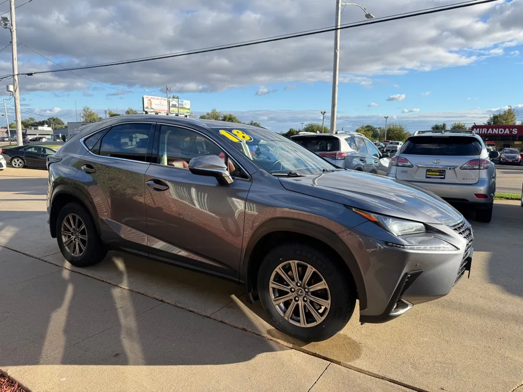 Gray 2018 LEXUS NX 300 BASE for sale in Cedar Rapids, IA