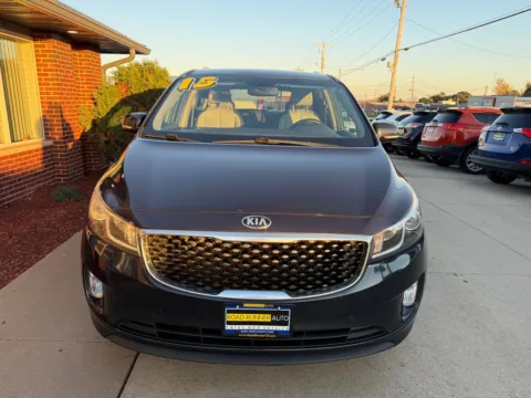 Photos of 2015 KIA SEDONA EX for sale in Cedar Rapids, IA at Road Runner Auto Sales and Service