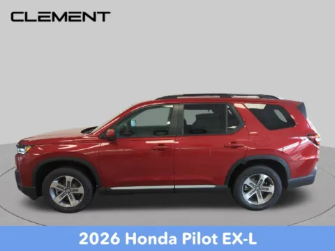 Photos of 2026 Honda Pilot EX-L for sale in Mansfield, OH at Clement Honda of Mansfield