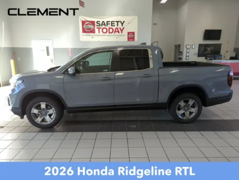 Photos of 2026 Honda Ridgeline RTL for sale in Mansfield, OH at Clement Honda of Mansfield