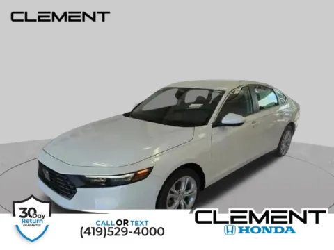 White 2026 Honda Accord LX for sale in Mansfield, OH