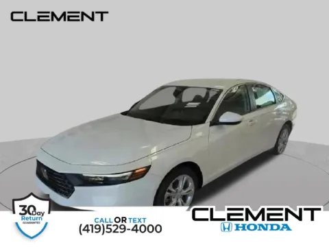 White 2026 Honda Accord LX for sale in Mansfield, OH