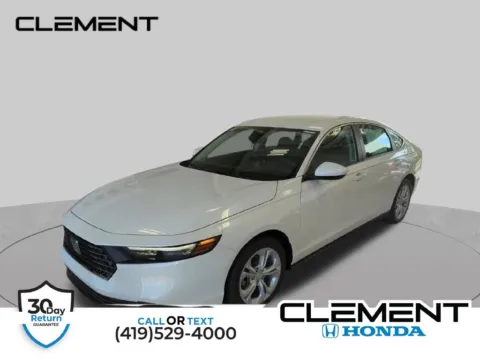 White 2026 Honda Accord LX for sale in Mansfield, OH