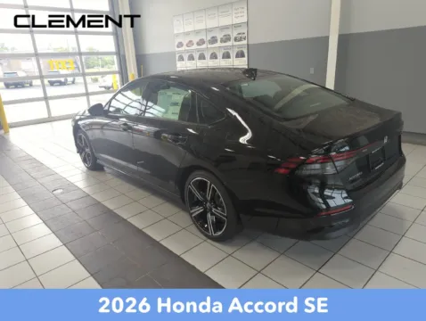Another view of 2026 Honda Accord SE for sale in Mansfield, OH at Clement Honda of Mansfield