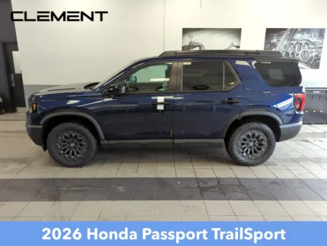 Photos of 2026 Honda Passport TrailSport for sale in Mansfield, OH at Clement Honda of Mansfield