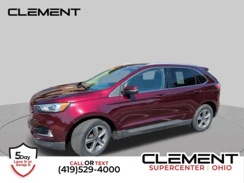 Red 2019 Ford Edge SEL for sale in Mansfield, OH