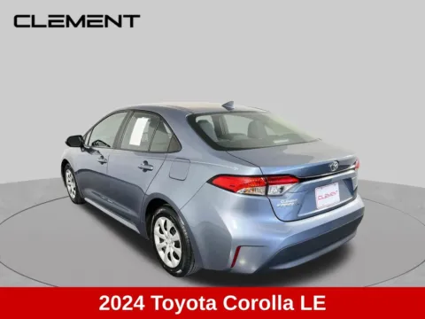Another view of 2024 Toyota Corolla LE for sale in Mansfield, OH at Clement Honda of Mansfield