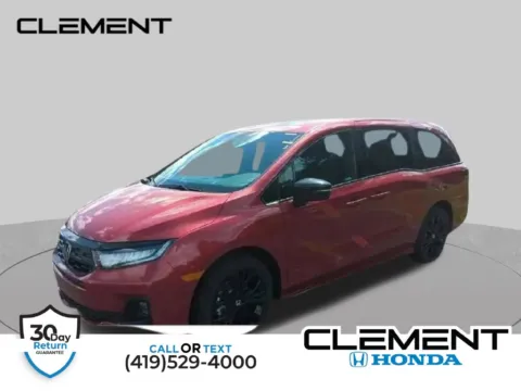 Red 2026 Honda Odyssey Sport-L for sale in Mansfield, OH