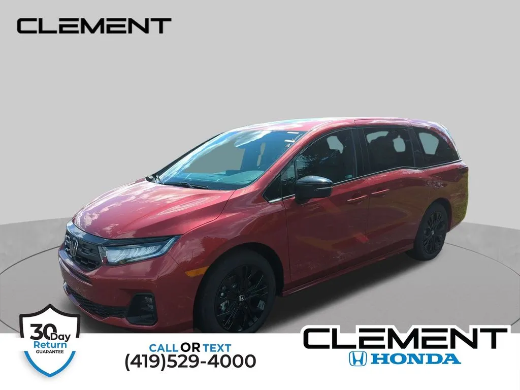 Red 2026 Honda Odyssey Sport-L for sale in Mansfield, OH