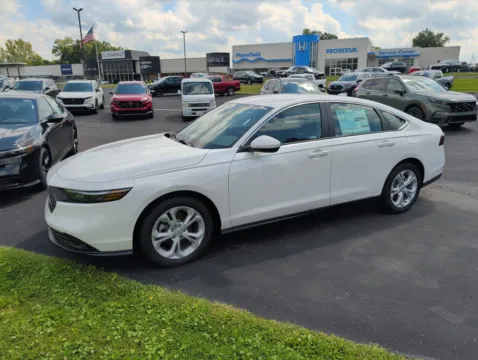 White 2026 Honda Accord LX for sale in Mansfield, OH