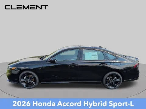 Photos of 2026 Honda Accord Hybrid Sport-L for sale in Mansfield, OH at Clement Honda of Mansfield