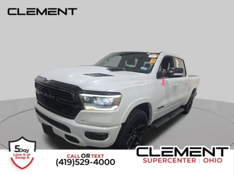 White 2022 Ram 1500 Laramie for sale in Mansfield, OH