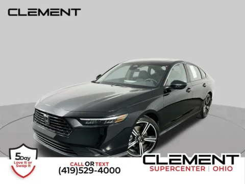 Black 2024 Honda Accord Hybrid Sport for sale in Mansfield, OH